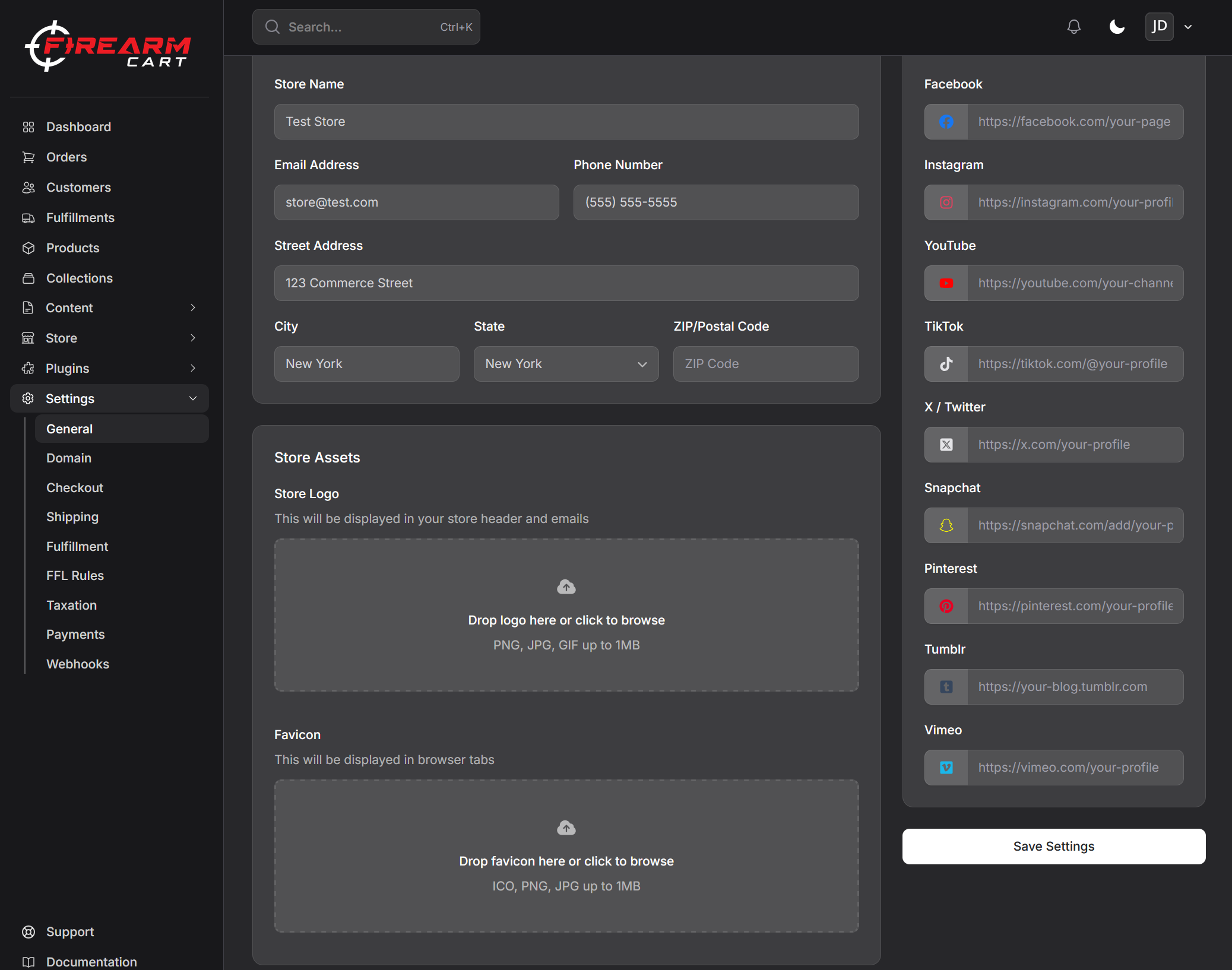 Firearm Cart Docs